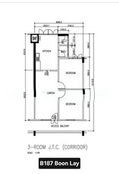 Blk 187 Boon Lay Vista (Jurong West), HDB 3 Rooms #573981631